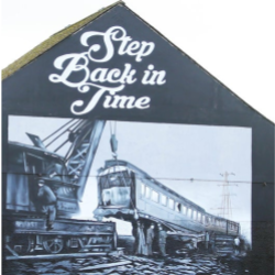 Mural appears in loyalist heartland marking 75 years since railway disaster