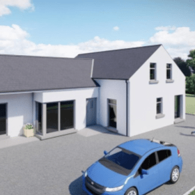 Boutique development of four detached turnkey homes in Ballycarry